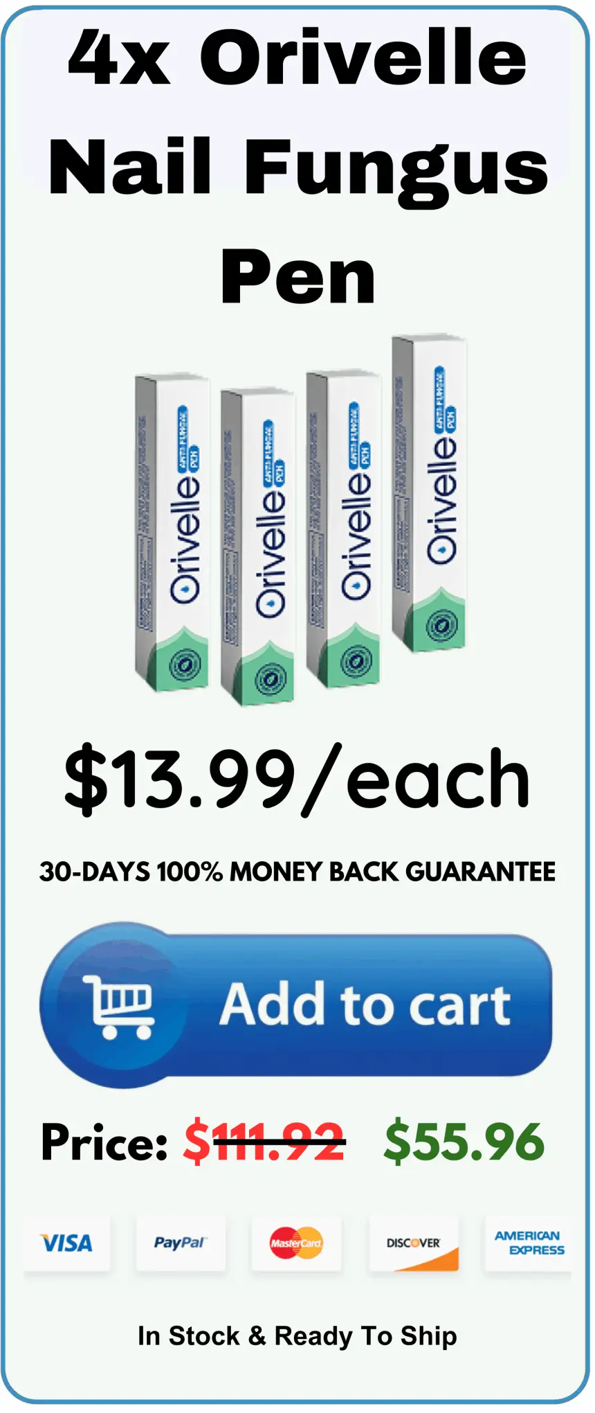 Orivelle Nail Fungus Pen price 